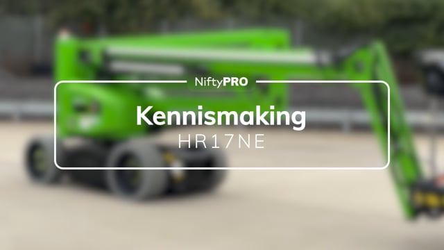 Kennismaking met de machine HR15NE/HR17NE (MK4)