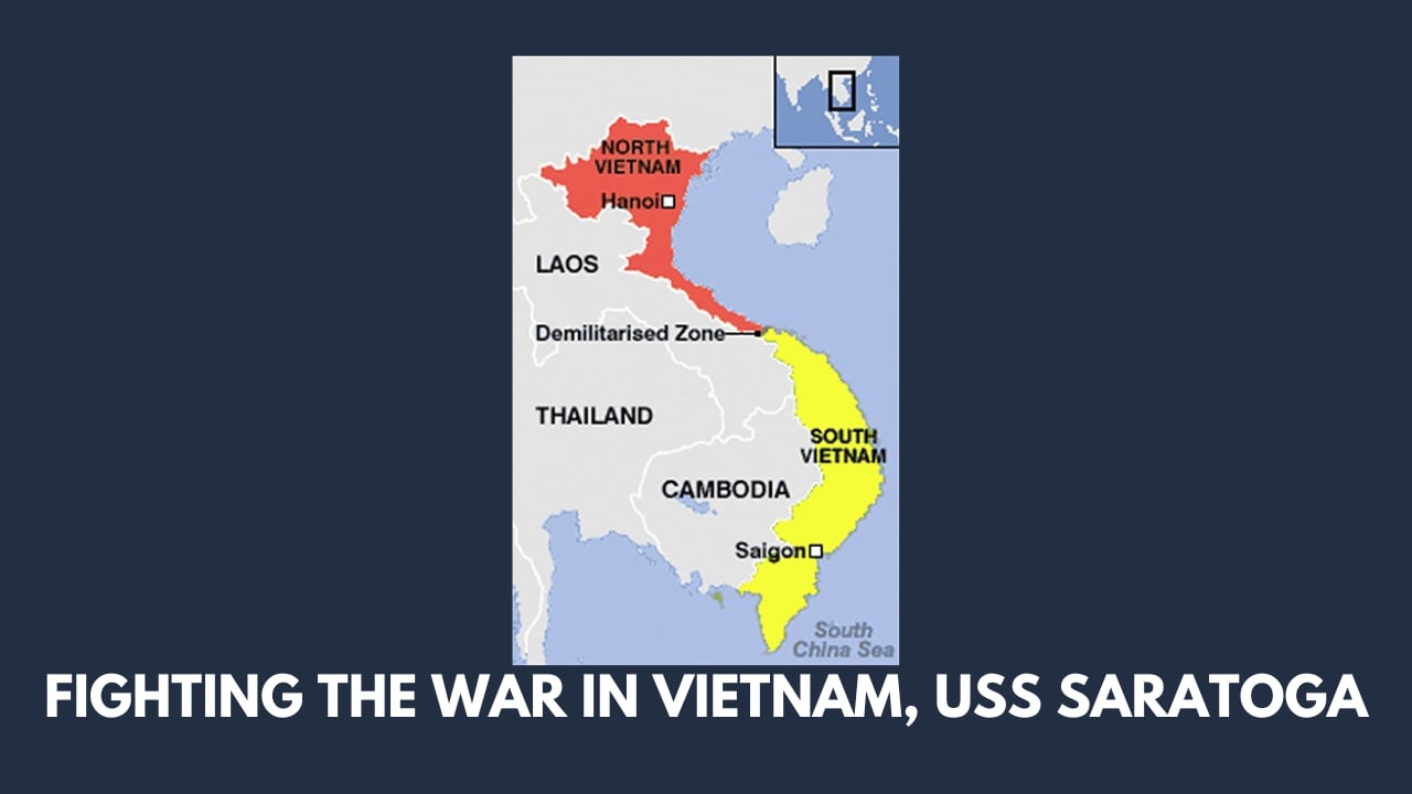 John M. Johnson - Fighting the War in Vietnam, USS SARATOGA