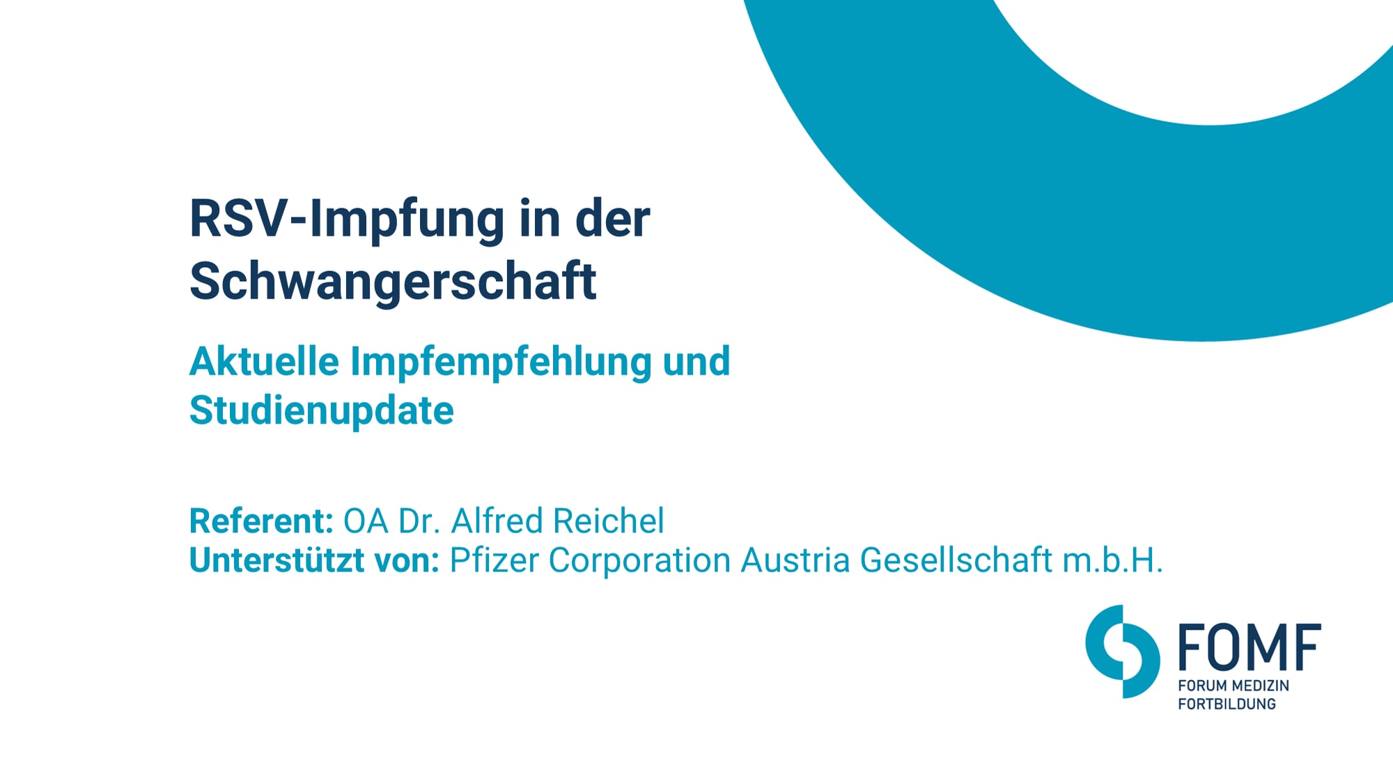 RSV-Impfung in der Schwangerschaft – Aktuelle Impfempfehlung und Studienupdate