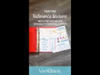 Reference Stickers for Motiva 400