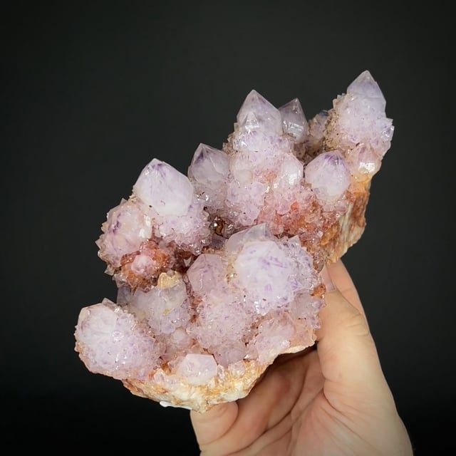 Quartz var. Amethyst "Cactus Quartz"