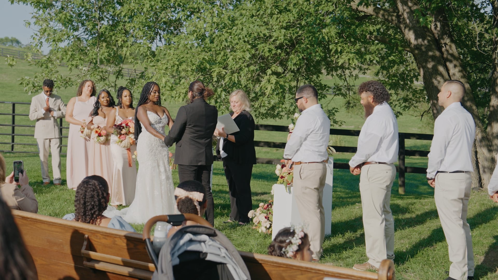 Victoria & Guillermo's Wedding Highlight at Tranquility Farm