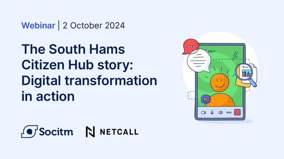 The South Hams Citizen Hub story: Digital transformation in action - 2nd October 2024