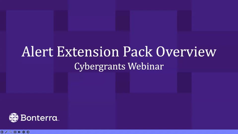 Alert Extension Pack Overview