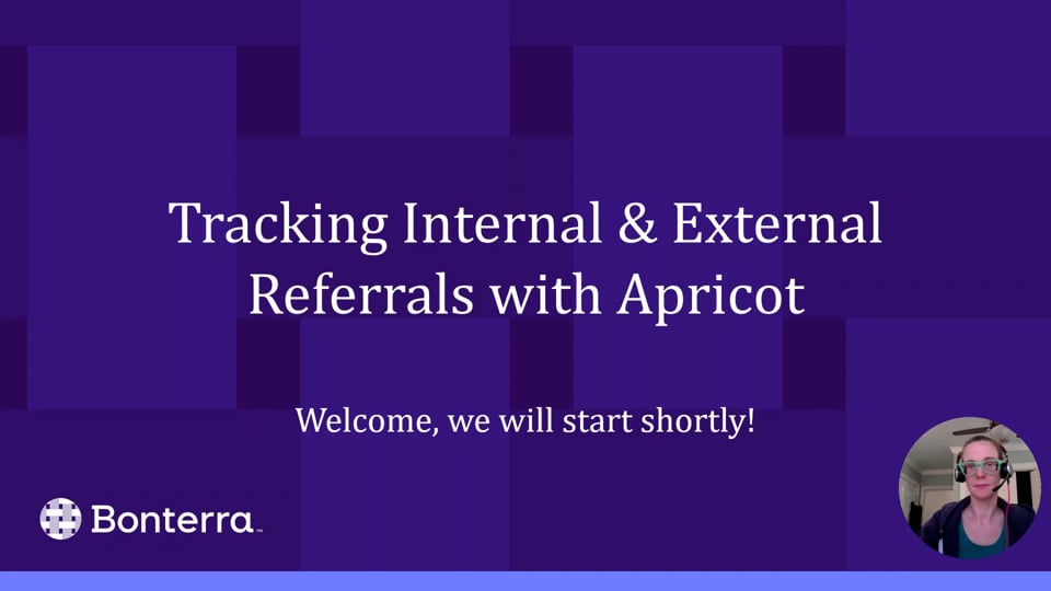 Tracking Internal & External Referrals with Apricot