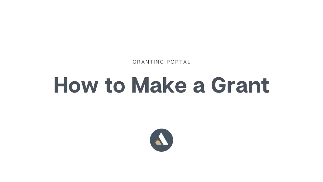 Grant Making Process | American Endowment Foundation