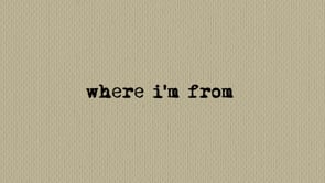 Where I'm From by Jaylan Nelson