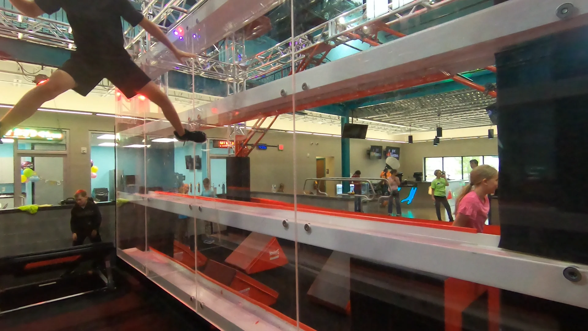 Spider Jump | Ninja Warrior Course Obstacle