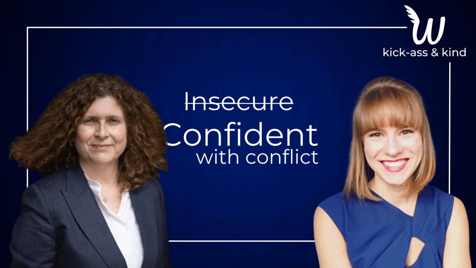Confidence to handle conflict at work - Wingwomen Podcast with Isabel Berwick