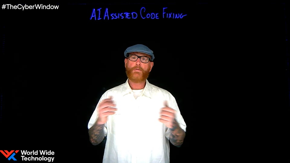 The Cyber Window Episode 7: AI Assisted Code Fixing