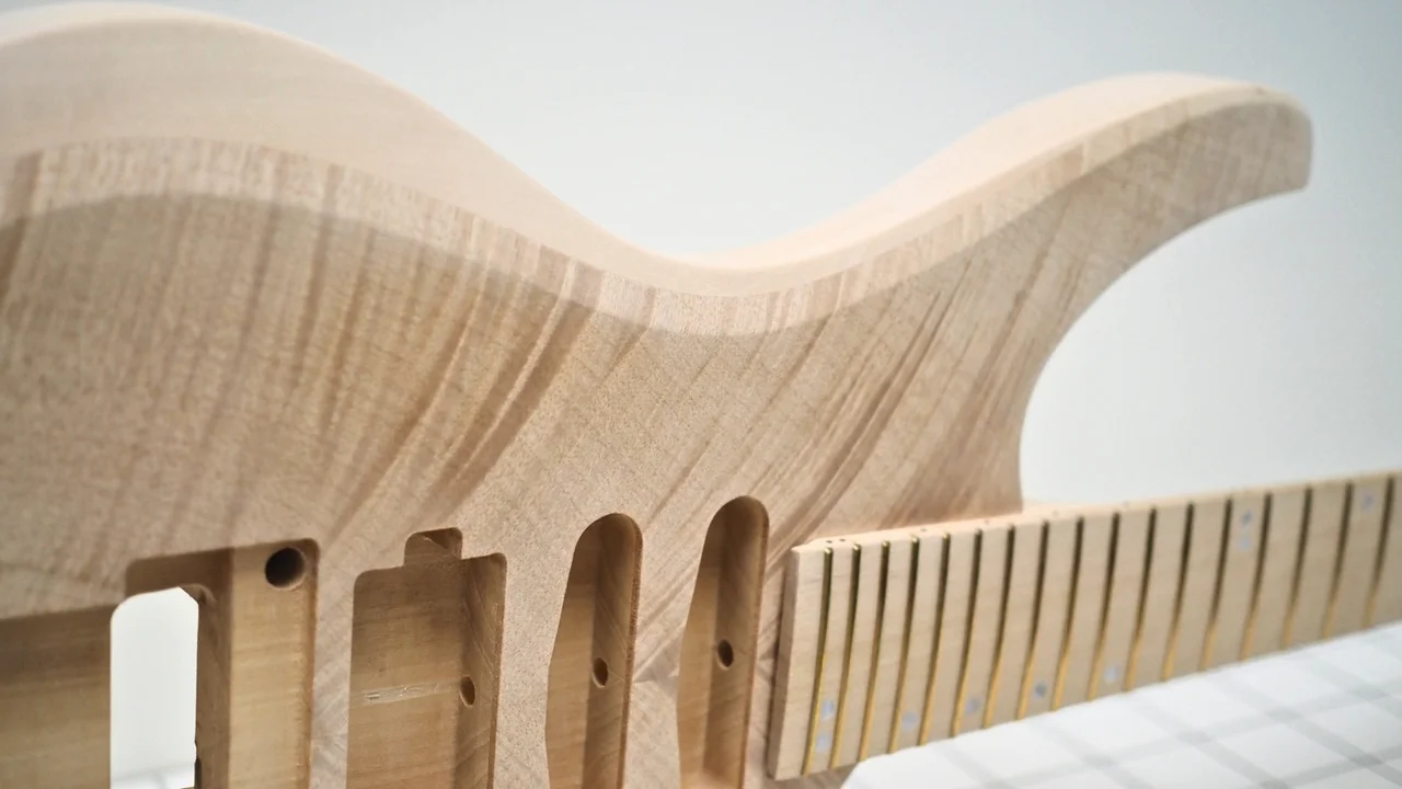 Custom Bass Bodies | Built to Spec | Halo Custom Guitars