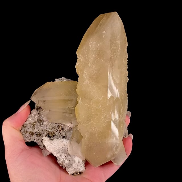 Baryte (large doubly-terminated crystal)