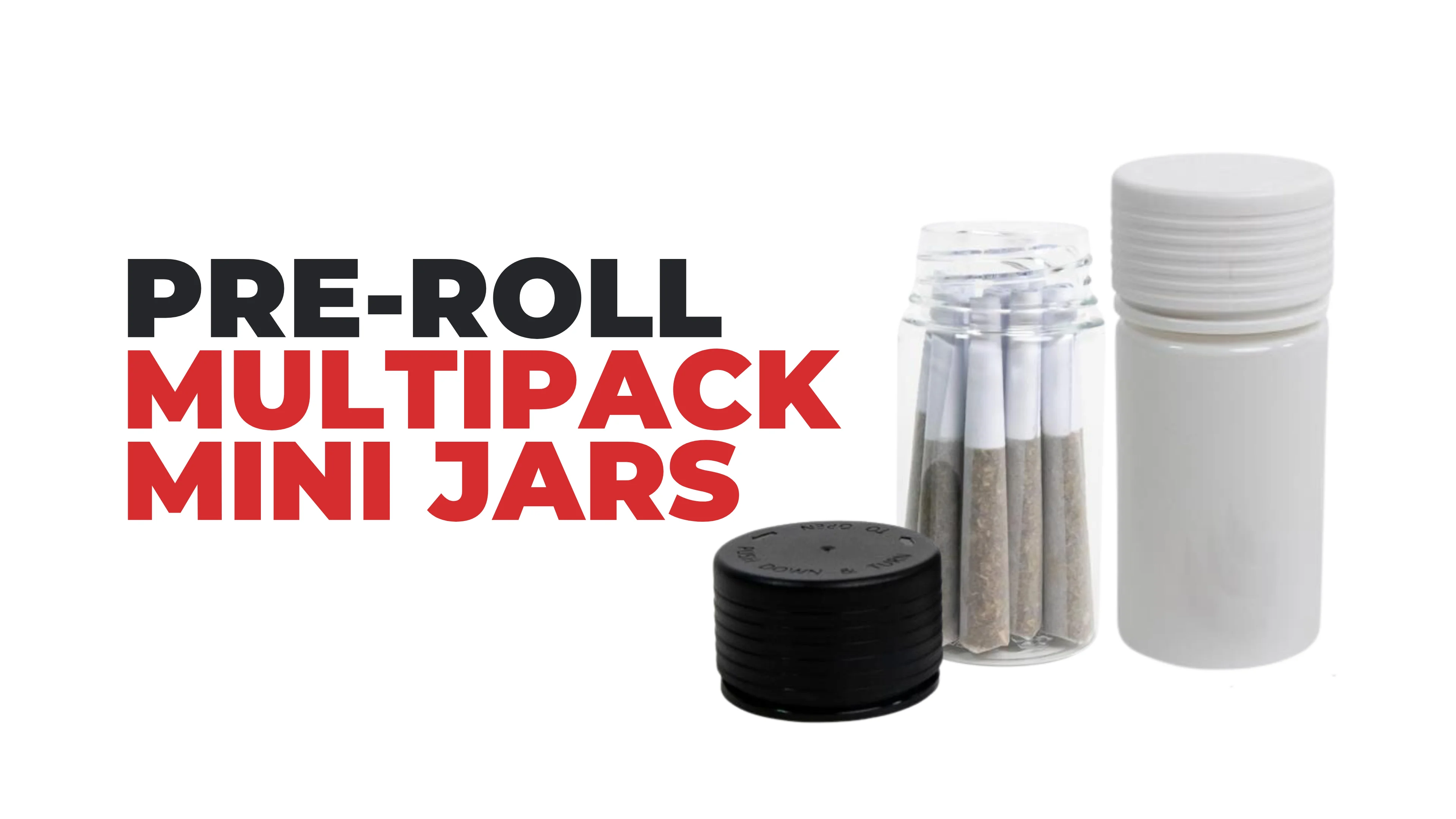 90mm White Glass Mini Jar with 44mm Matte White Cap - Child