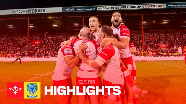 HIGHLIGHTS: Hull KR vs Warrington Wolves - The Robins are flying to the Super League Grand Final!