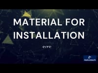 MATERIAL FOR INSTALLATION