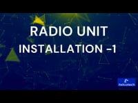 RADIO UNIT INSTALLATION - 1