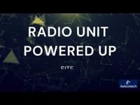 RADIO UNIT POWERED UP