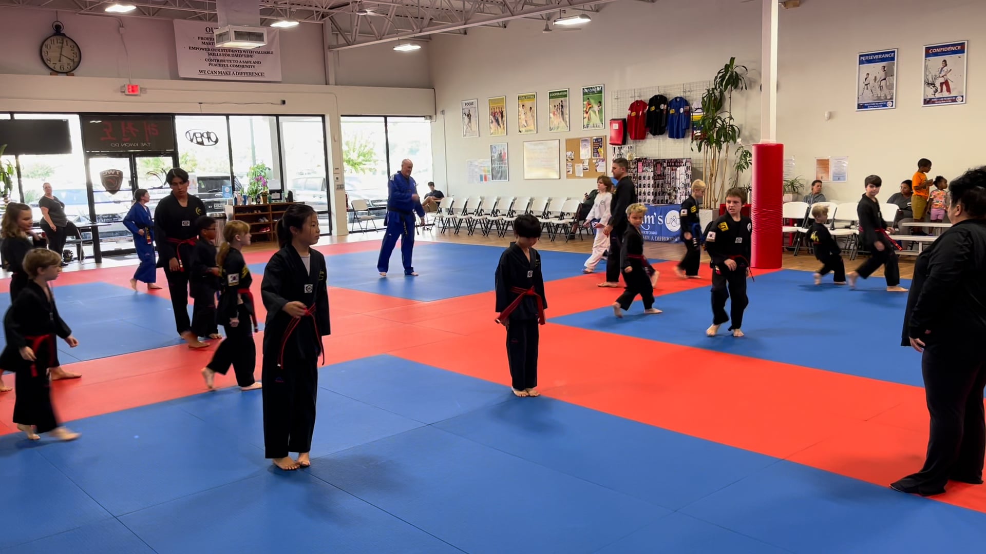 Warm-up_Line Drill_Blue Belt & Red Belt_September_24_2024