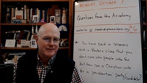 Questions from the Academy - Fall 2024 (#6)