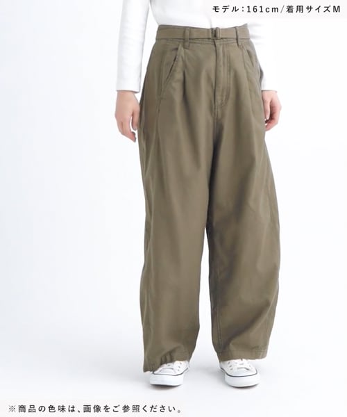 【今季新作 完売品】✨ニコアンド ベルト×ラベルポケットパンツ カーキ 楽天市場】【SALE／40%OFF】ベルト×ラベルポケットパンツ niko