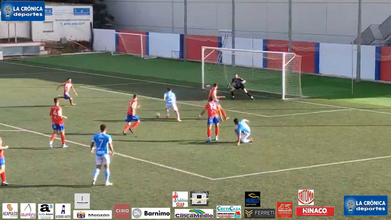 ( RESUMEN Y GOLES )  At.Monzón Alumbra 1-4 CD Binefar / J-5 / 3ª RFEF