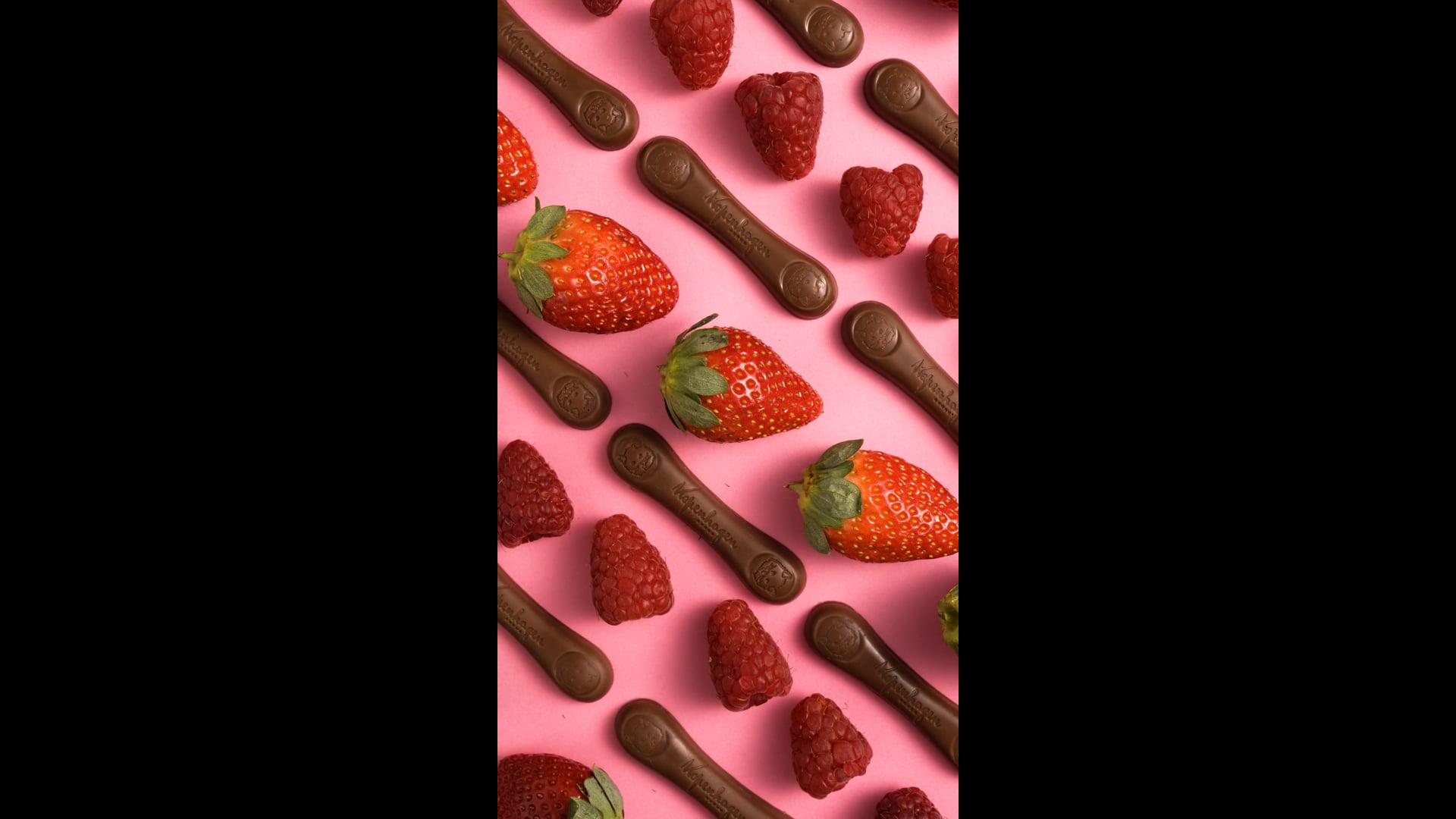 Kopenhagen Língua de Gato - Frutas Vermelhas