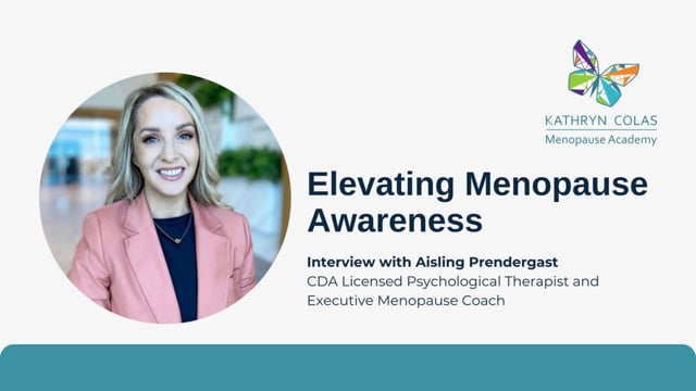 Interview with Aisling Prendergast about Menopause Health and the Workplace