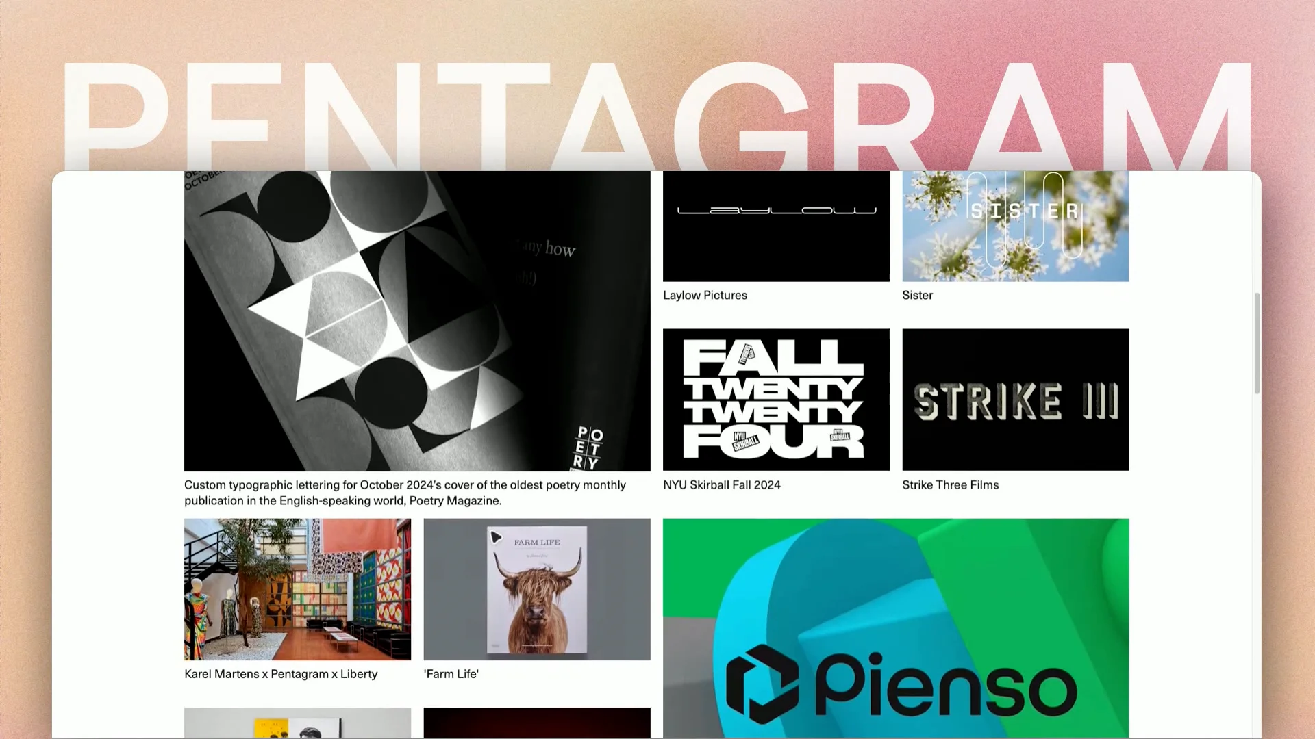 Pentagram #7 Startup Branding Agencies Video
