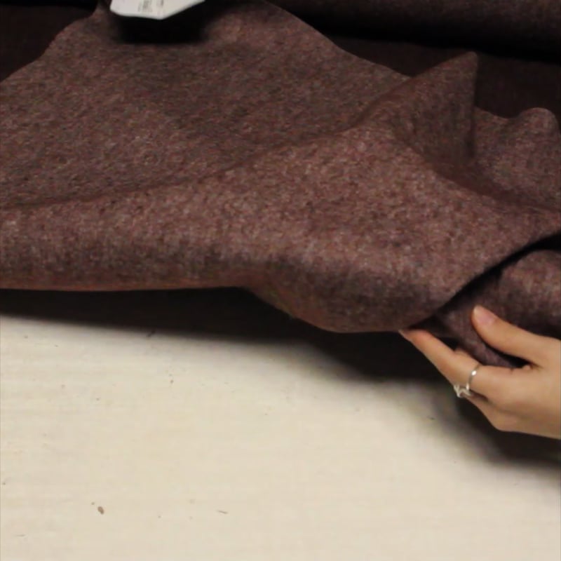 Vidéo: Feutrine 100% laine - Bordeaux