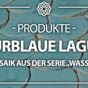 Video: Fischschuppe fliesen- „Azurblaue Lagune“ aus der Serie „Wasser“ Fächer mosaikfliesen