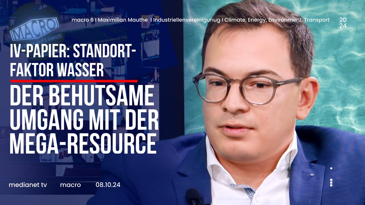 IV-Papier – Standortfaktor Wasser – Der behutsame Umgang mit der Mega-Ressource