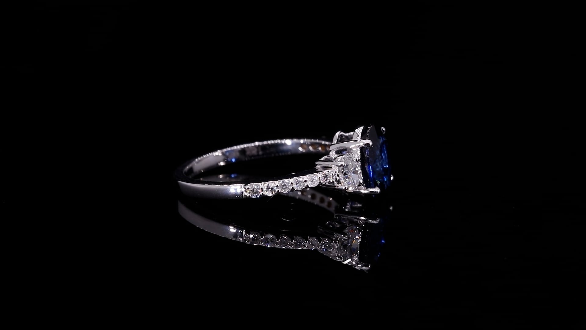 Bracelet rétro en argent massif pour Couple d'éléphant, anneau