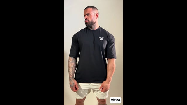 CAMISETA REAL BLOOD OVERSIZED PRETA