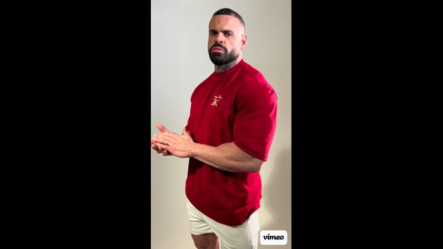 CAMISETA REAL BLOOD OVERSIZED BORDÔ