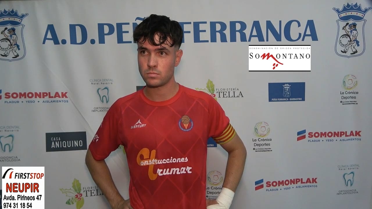 DIEGO MORENO (Jugador Alfindén) Peña Ferranca Tella 1-2 CD Alfindén / Jor. 5 - Preferente Gr 1