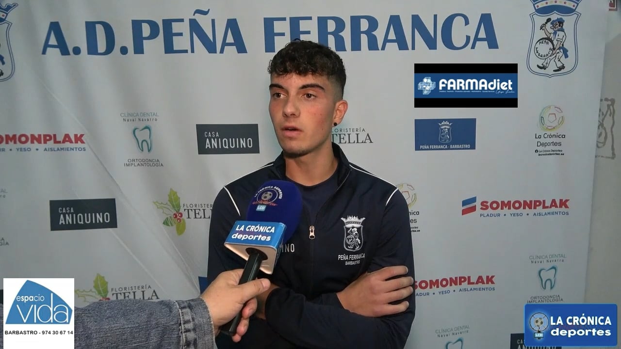 LUCAS FERNÁDEZ (Jugador Ferranca) Peña Ferranca Tella 1-2 CD Alfindén / Jor. 5 - Preferente Gr 1