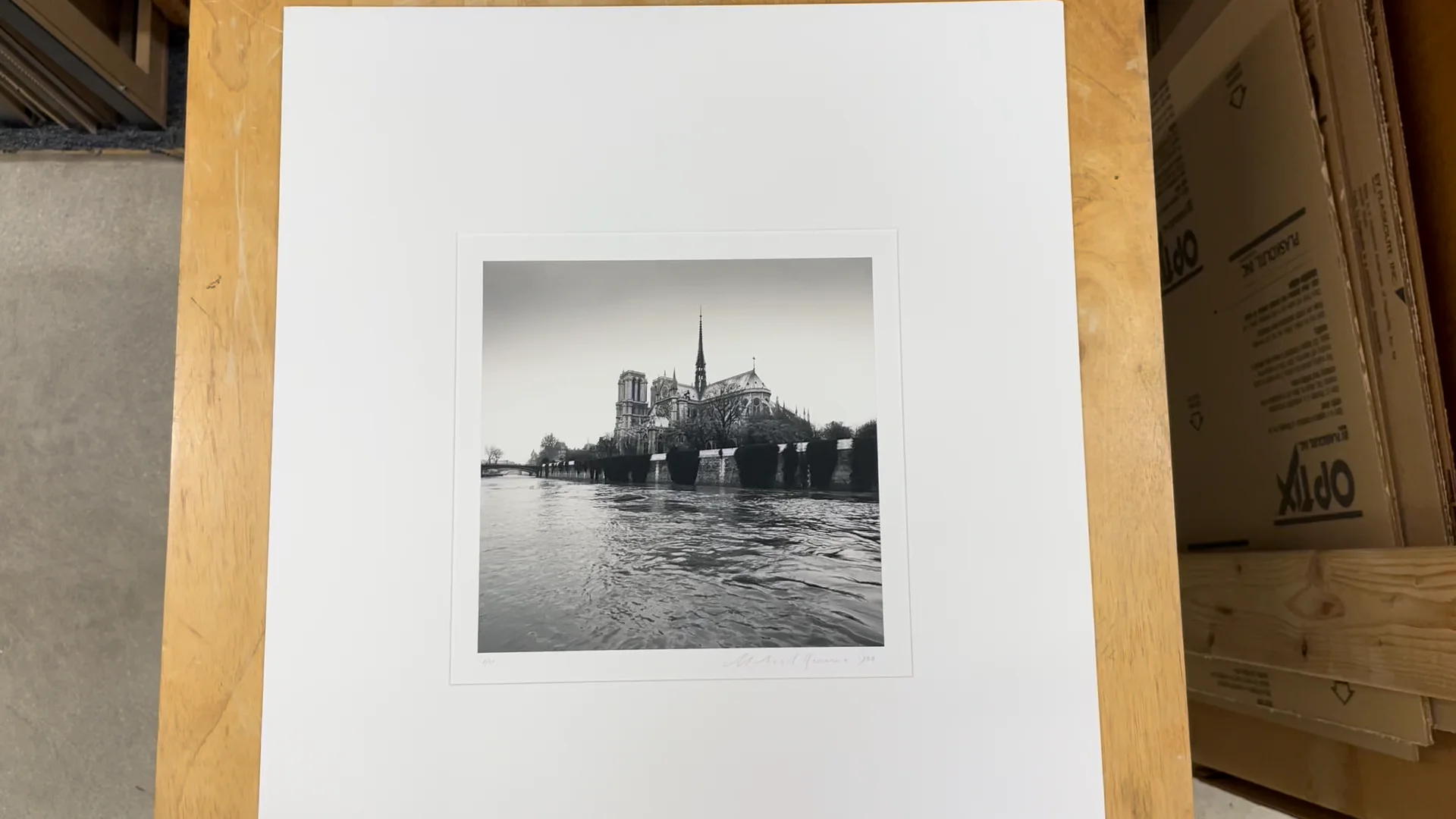 Michael Kenna | Notre Dame, Study 5, Paris, France (1988) | For