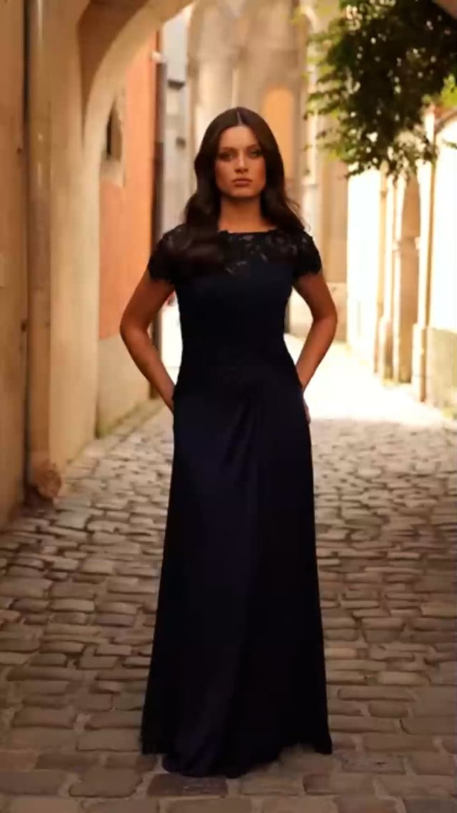 ワンピース andmary Lady like long dress ANDMARY】Lady like long dress