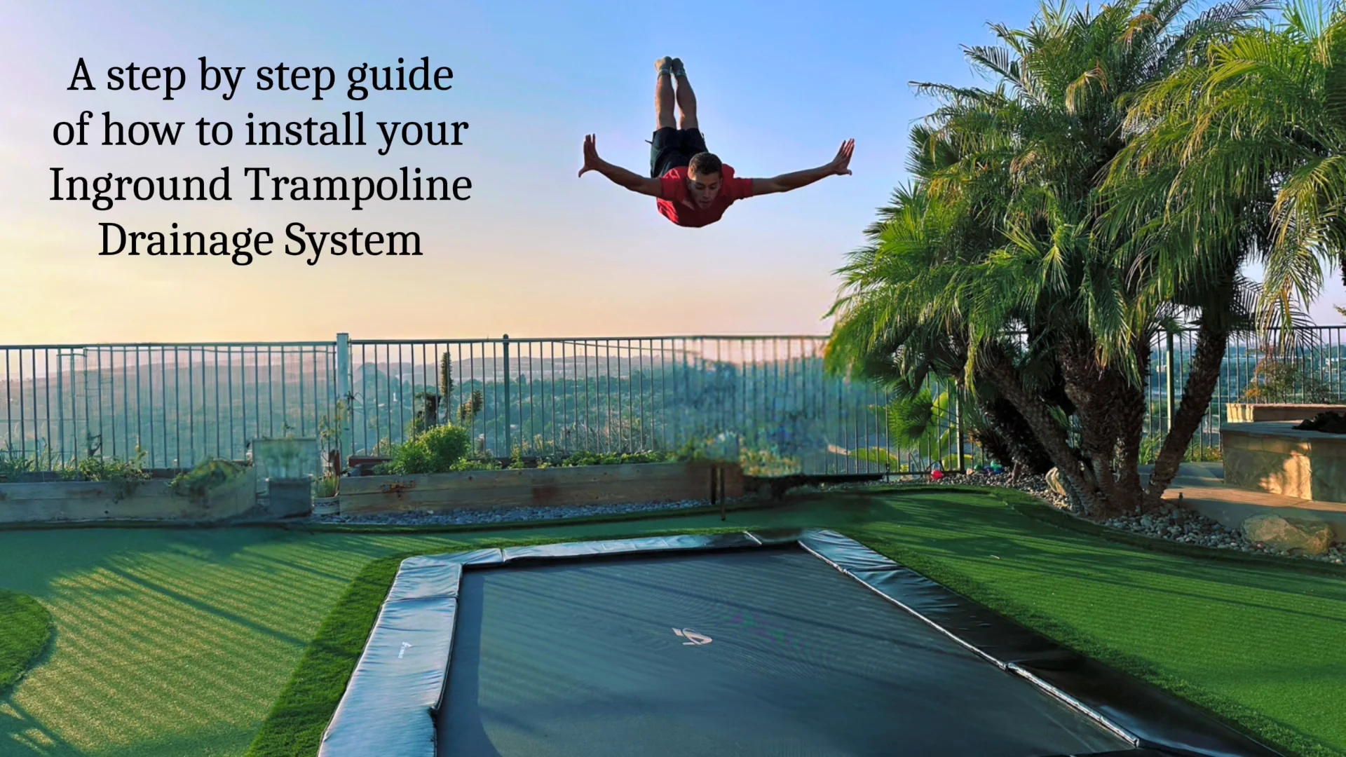 Sump Pump Installation Guide For Your Akrobat Trampoline