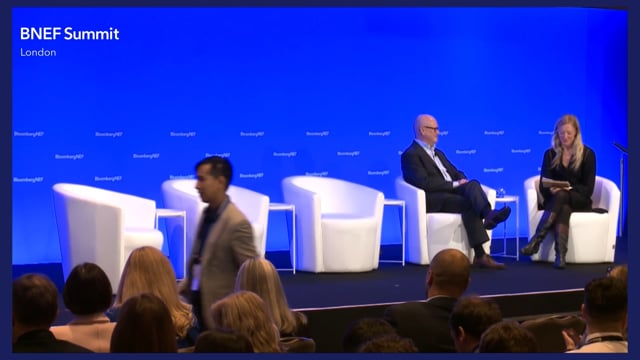 Watch "<h3>Fireside Chat with the European Investment Bank</h3>
Thomas Östros, Vice President, European Investment Bank Group. Moderated by Rachel Morison, Team Lead for Power, Gas, Renewables, Bloomberg LP"