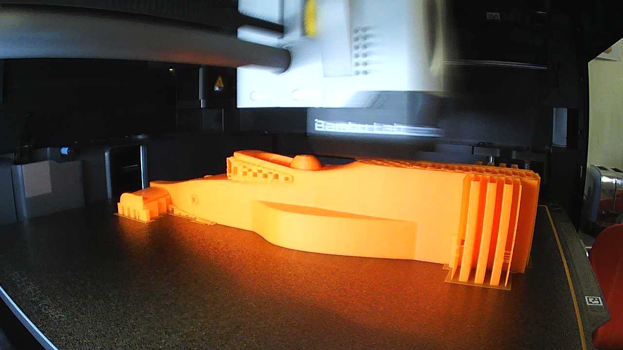 F1 Car 3D print timelapse 2024-10-01