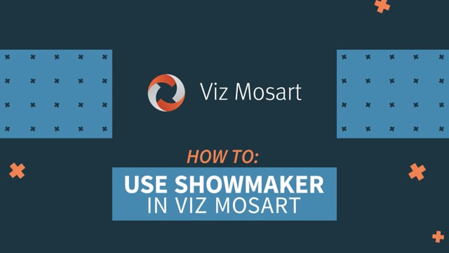 Using Viz Mosart's Showmaker to quickly create rundowns for breaking news, sports, and entertainment shows