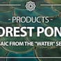 Video: Fish scale tiles - "Forest Pond" set from the "Water" series Mermaid mosaic tiles