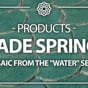 Video: Fish scale tiles - "Jade Spring" et from the "Water" series Mermaid mosaic tiles