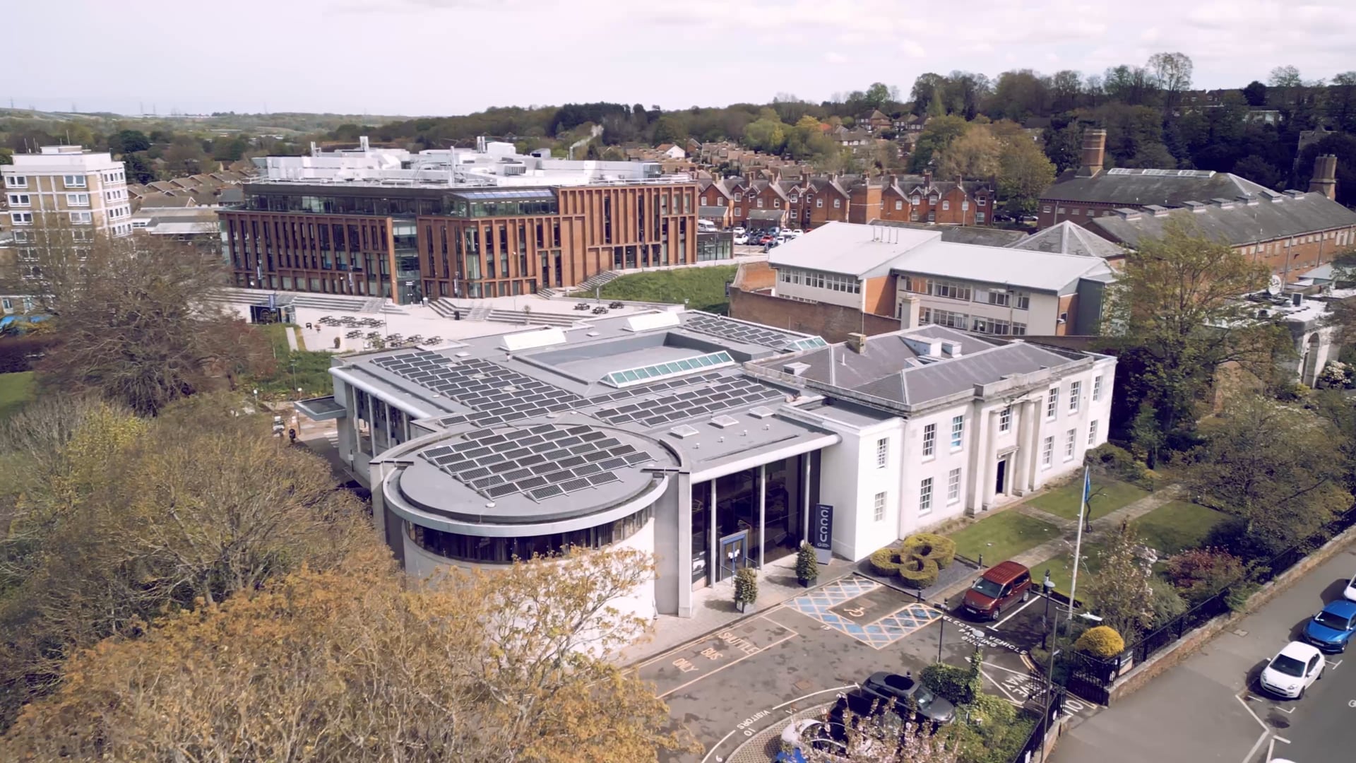 Canterbury Christ Church University | Aerial Video