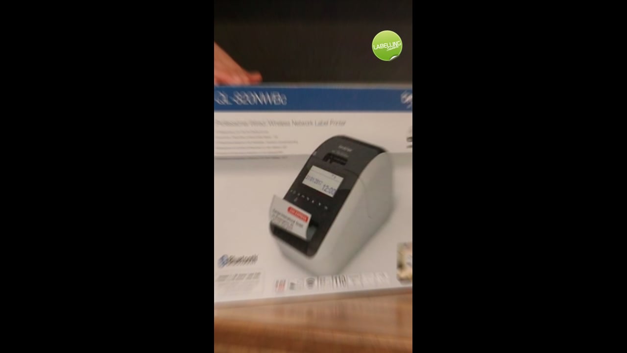 Brother QL-820NW Thermal Label Printer! - FOOD LABEL