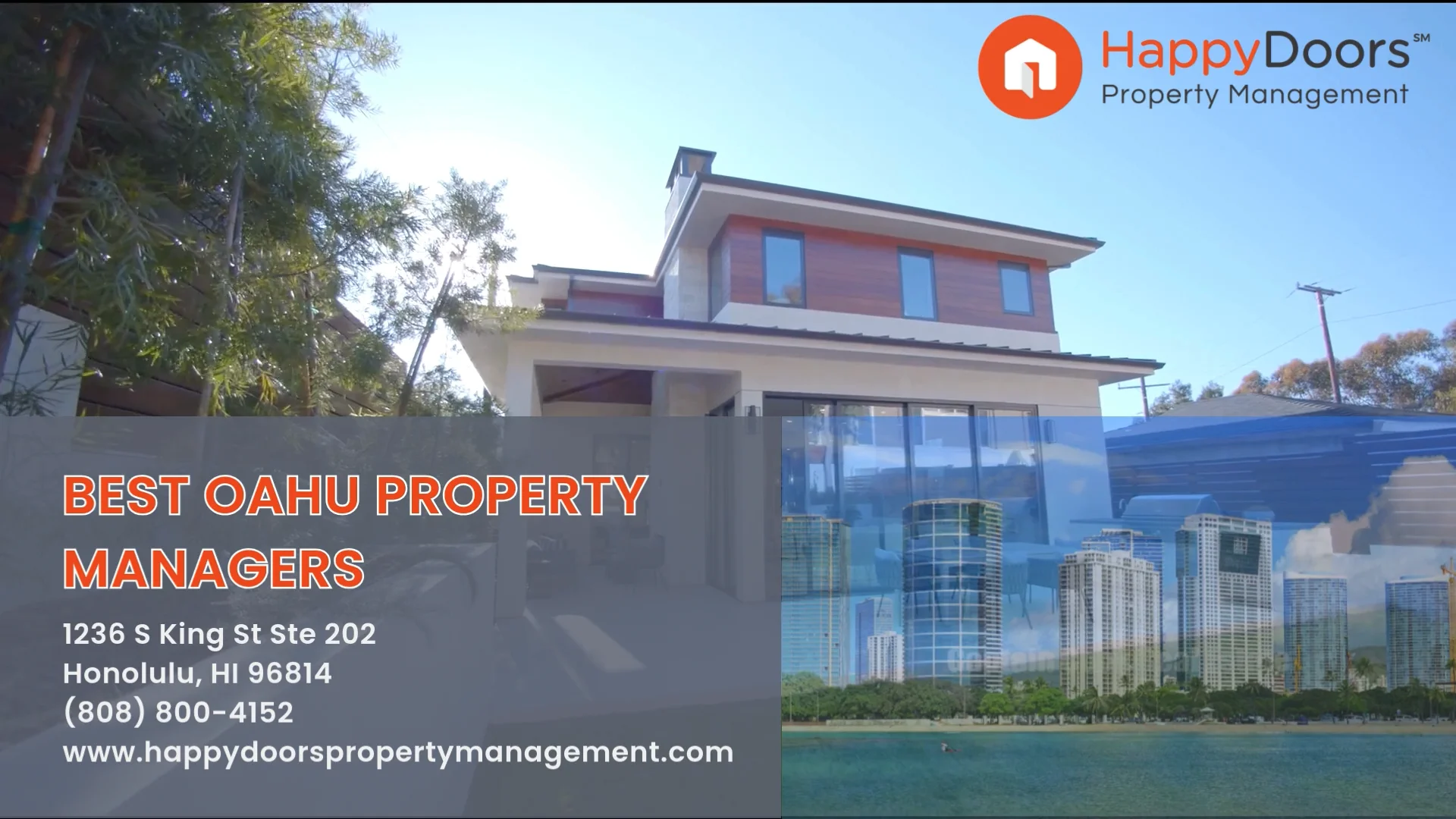 Best Oahu Property Managers - www.happydoorspropertymanagement