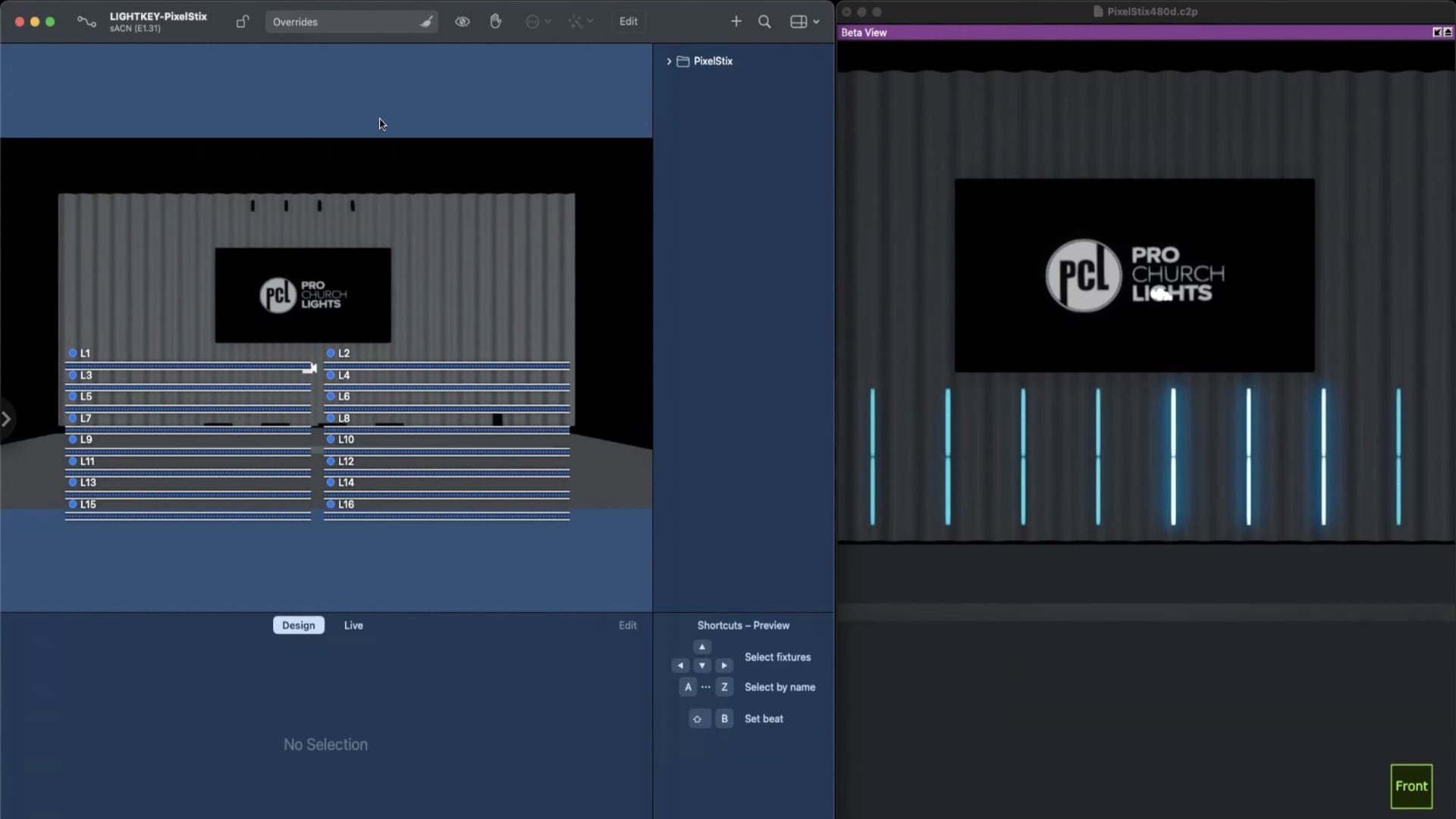 Quicktip-PixelStix Set Up In Lightkey 480d Ch | Videos & Movies on Vimeo