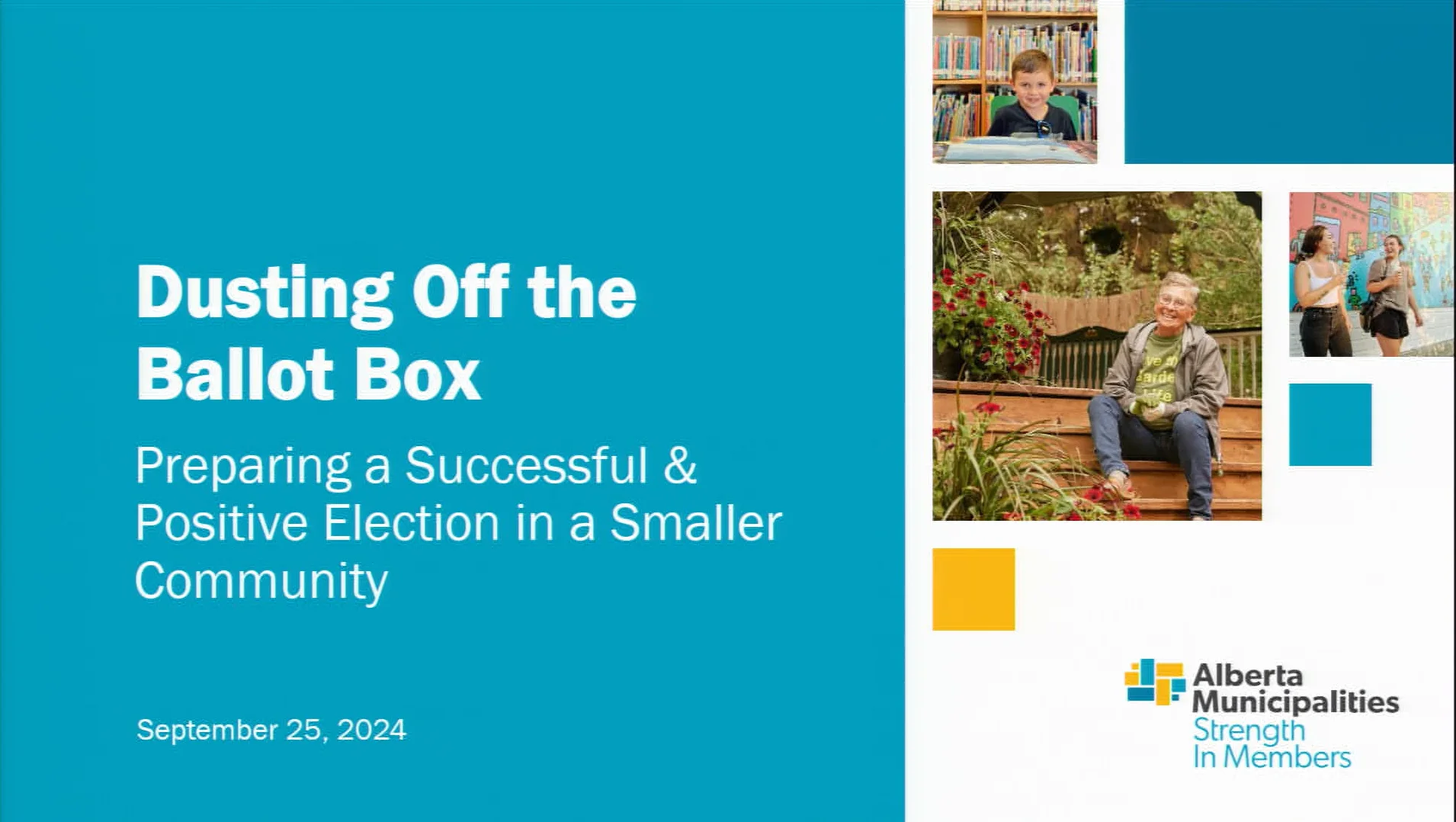 Dusting Off the Ballot Box; Preparing a Successful and Positive Election in a Smaller Community