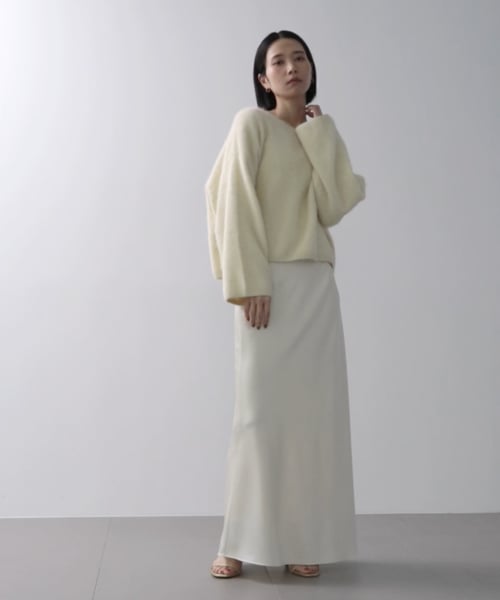 FOXカシミヤニットプルオーバー | [公式]バビロン（BABYLONE）通販